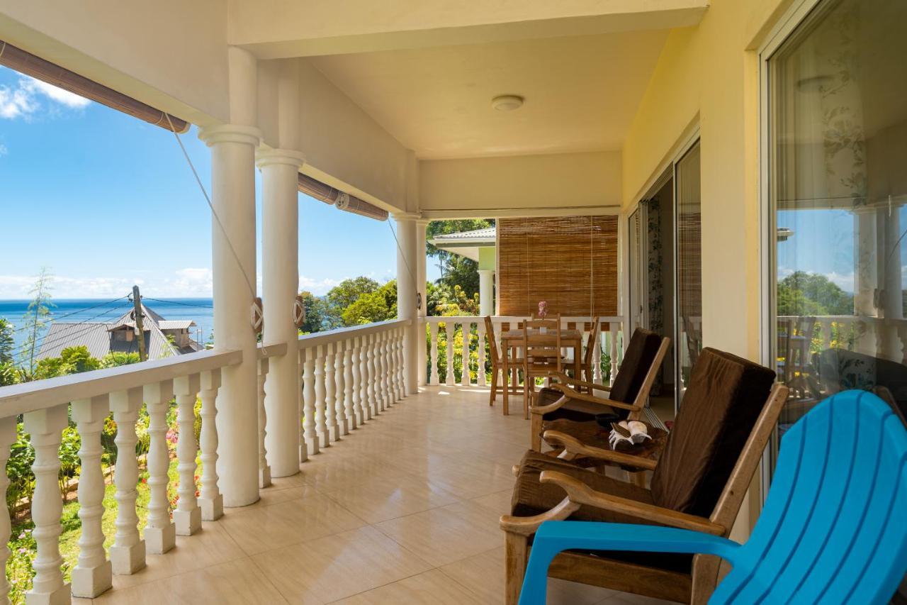 Top View Retreat Selfcatering Anse a La Mouche Esterno foto